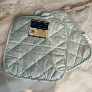 Home Collection Light Blue Pot Holders